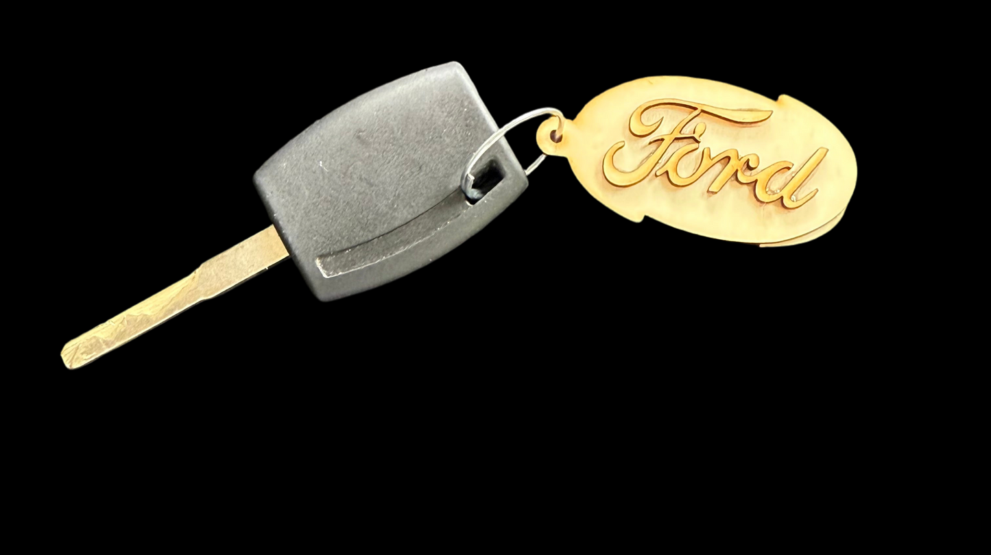 Vehicle Brand Keychain