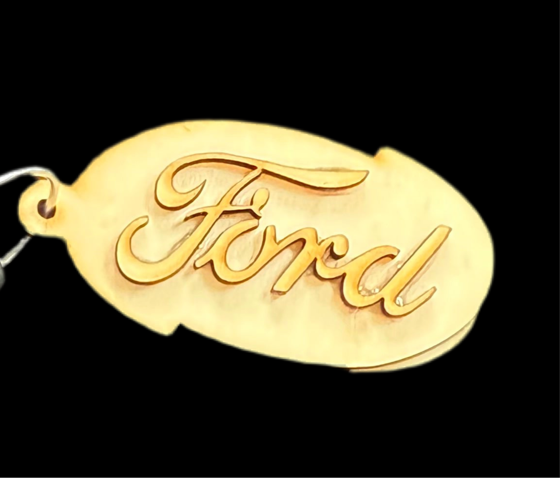 Vehicle Brand Keychain
